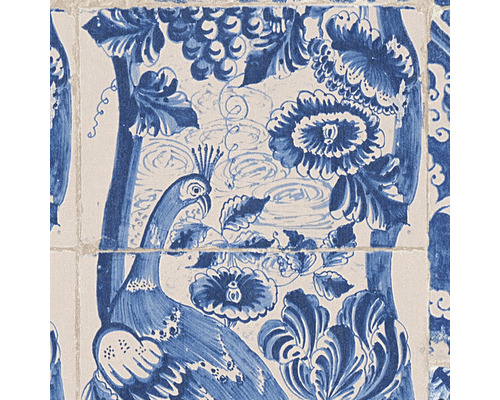 Decoratieve tegel met pauwenmotief voor wanddecoratie