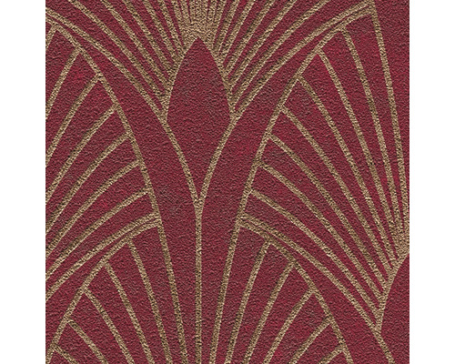 Behang met geometrisch art-decopatroon