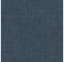 Close-up van een blauw textielbehang met fijne structuur