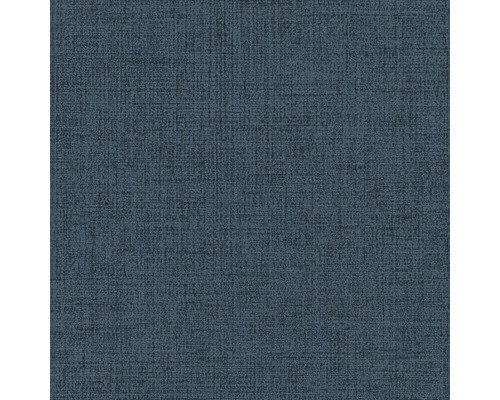 Close-up van een blauw textielbehang met fijne structuur