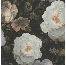 Behang met bloemmotief