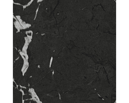 Zwarte marmeren plaat met lichte aders.