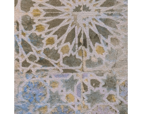 Close-up van een oppervlak met een patroon van geometrische vormen