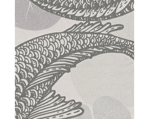 Behang met vismotief