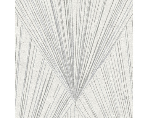 Behang met geometrisch lijnpatroon