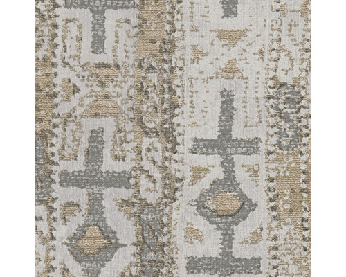 Close-up van een tapijt met abstract patroon