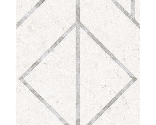 Behang met geometrisch ruitpatroon