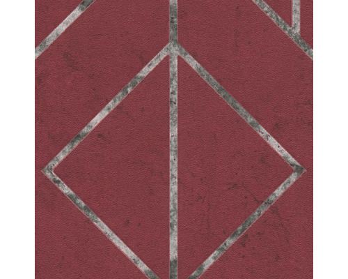 Behang met geometrisch ruitpatroon