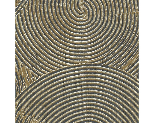 Behang met concentrisch cirkelontwerp