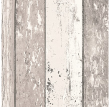 Behang met houten plankenpatroon