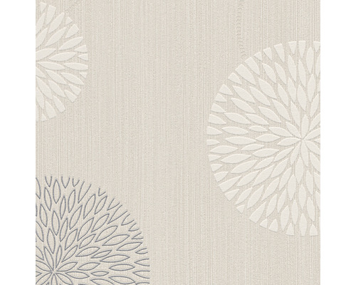 Behang met bloemmotief