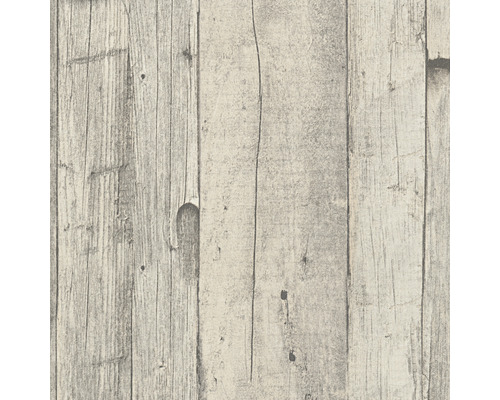 Behang met houtlook