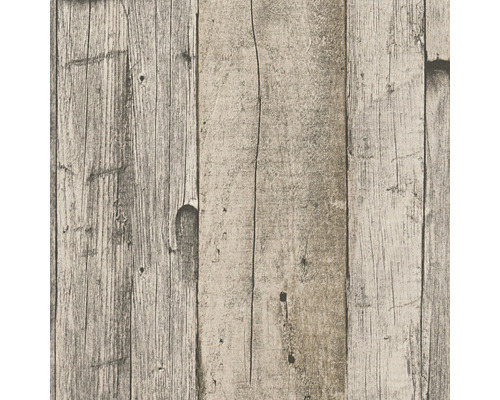 Behang met houtlook