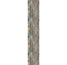 A.S. CRÉATION Panel zelfklevend 30077-1 Only Borders 10 Vintage hout bruin/turquoise 250x35 cm-thumb-1