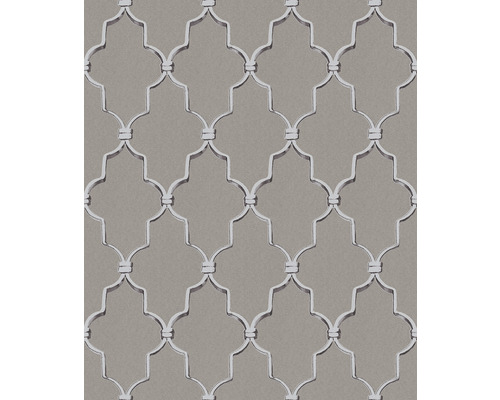 Behang met geometrisch rasterpatroon