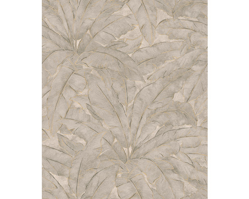 Behang met bladerpatroon