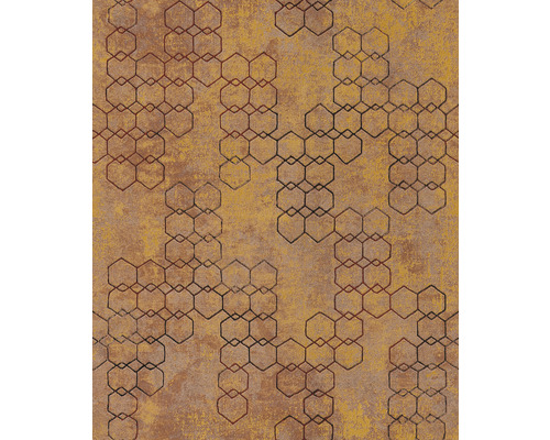 Behang met zeshoekpatroon