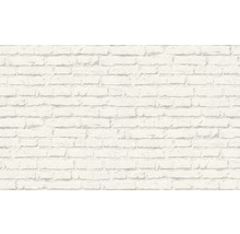 Behang met baksteenmotief