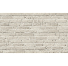 Behang met baksteenmotief