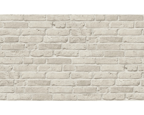 Behang met baksteenmotief