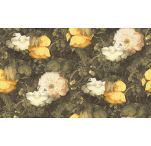 Bloemenbehang met rozenmotief