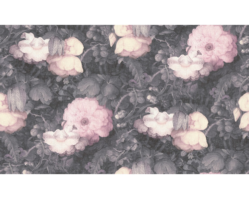 Behang met bloemenmotief