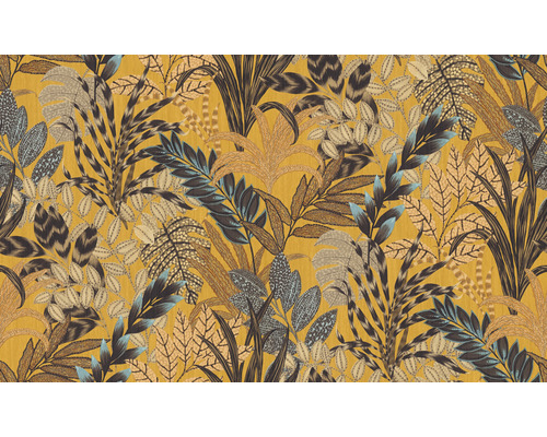 Jungle behang met bladeren