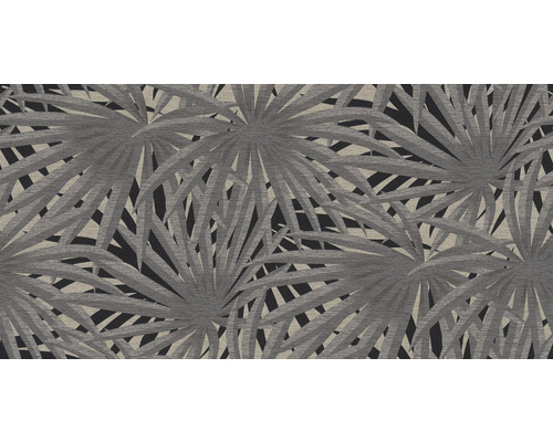 Behang met bladerpatroon