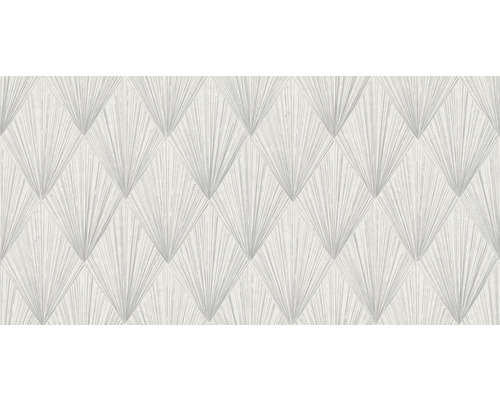 Behang met geometrisch waaier ontwerp