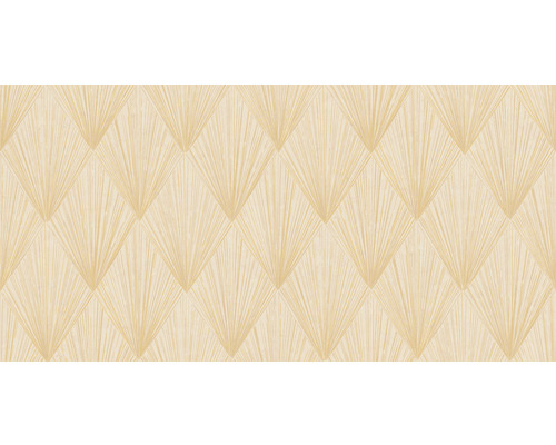 Behang met abstract waaierpatroon