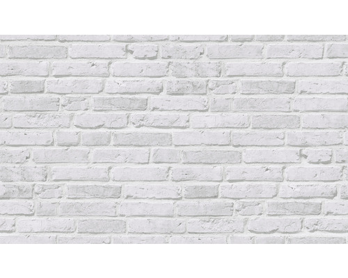 Behang met baksteenmotief