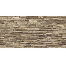 Behang met steenmotief voor interieur