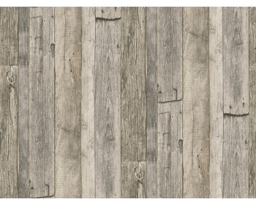 Behang met houten planken patroon