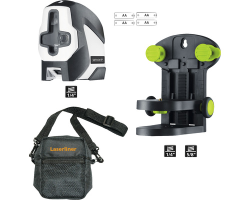 Laserliner kruislijnlaser set met tas en houder