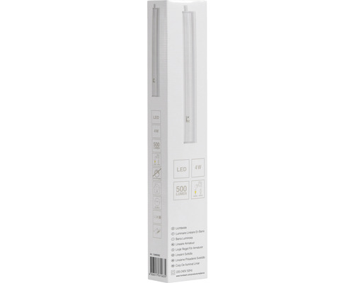 Verpakking van een ledlamp met 4 watt en 500 lumen