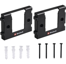 Twee Einhell wandhouders met schroeven en pluggen