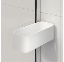 Witte doucheplank voor wandmontage