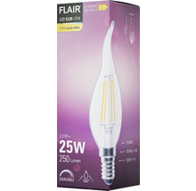 FLAIR LED lamp E14/2W CL35 warmwit helder
