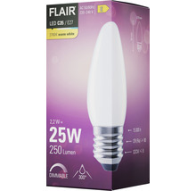 FLAIR LED lamp E27/2W C35 warmwit mat