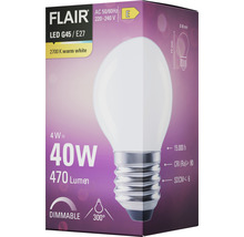 FLAIR LED lamp E27/4W G45 warmwit mat