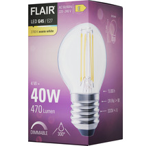 FLAIR LED lamp E27/4W G45 warmwit helder