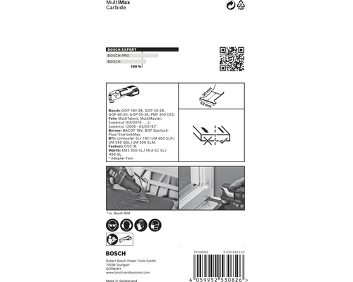 Bosch MultiMax Carbide productinformatie