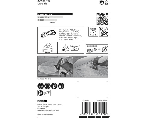 Bosch AVZ 90 RT2 Carbide accessoire voor elektrisch gereedschap