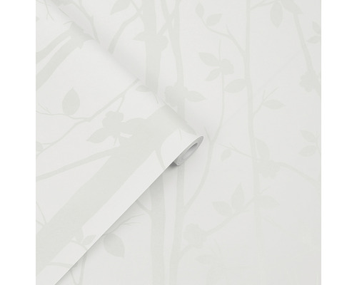 Rol behang met boommotief