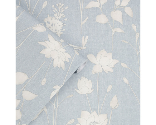 Rol behang met bloemmotief