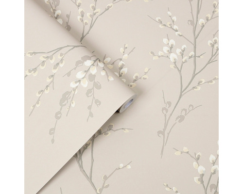 Behangrol met bloemmotief