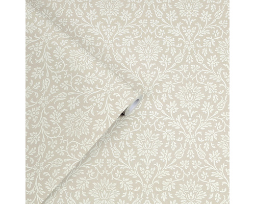 Behangrol met bloemmotief