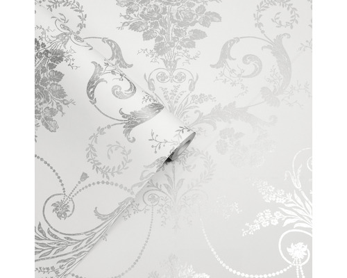 Rol behang met bloemmotief