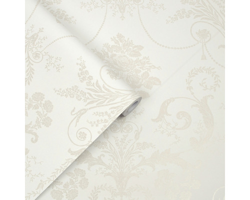 Behangrol met bloemmotief