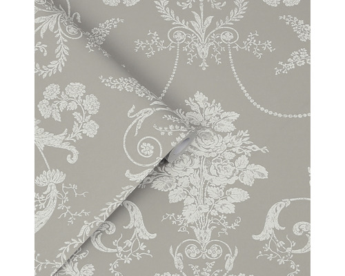 Behangrol met bloemmotief